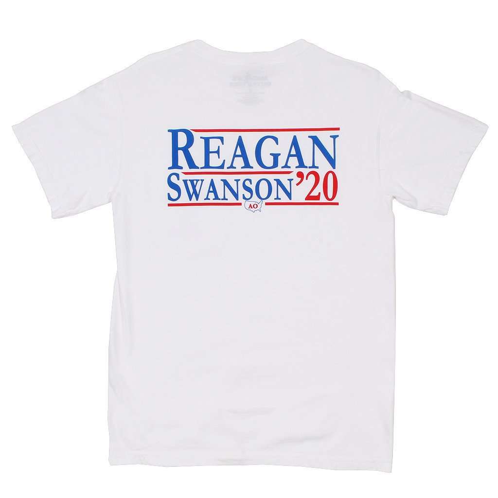 Vote For Ron Tee in White by America's Outfitters - Country Club Prep