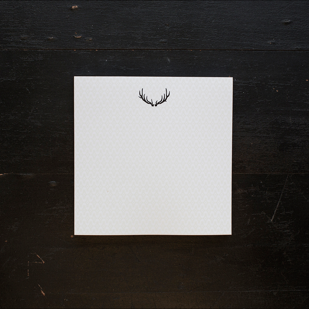 Antler Note Pad by Ancesserie - Country Club Prep