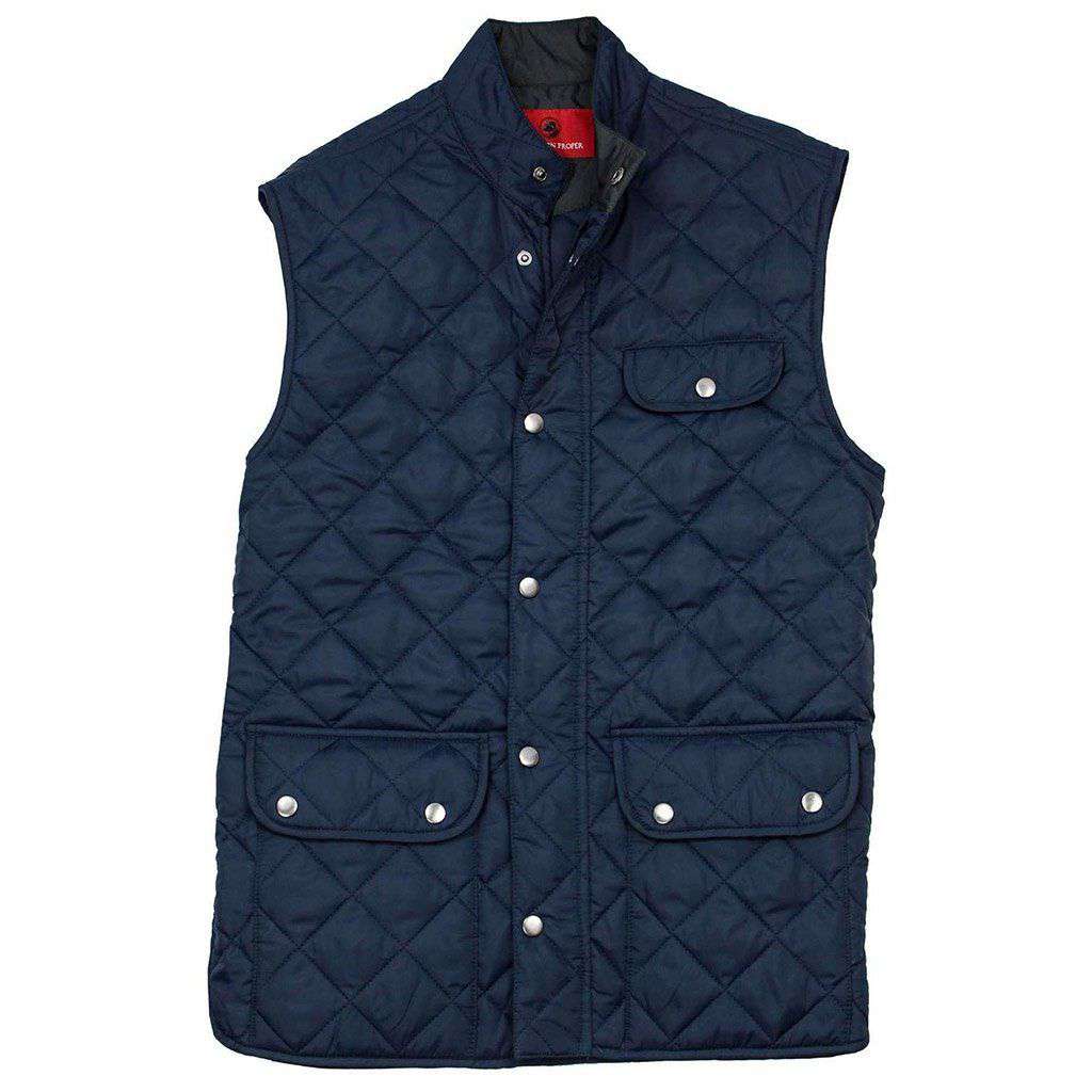 Ashport Quilted Vest by Southern Proper - Country Club Prep