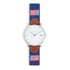 American Flag Needlepoint Watch by Smathers & Branson - Country Club Prep