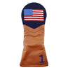 American Flag Needlepoint Driver Headcover by Smathers & Branson - Country Club Prep
