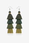 Layered Tassel Earrings - Country Club Prep