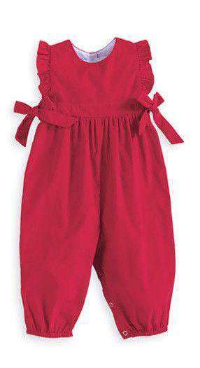 Berkley Overall in Red by Bella Bliss - Country Club Prep