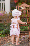 Betsey Bow Back Bloomer Set in Pink Gingham by The Beaufort Bonnet Company - Country Club Prep