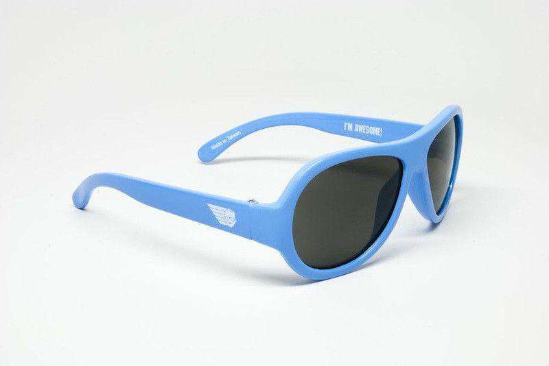 Children's Sunglasses in Beach Baby Blue by Babiators - Country Club Prep