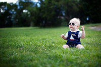 Children's Sunglasses in Nighthawk Navy by Babiators - Country Club Prep