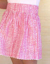 Girl's Party Skirt in Pink by Kayce Hughes - Country Club Prep