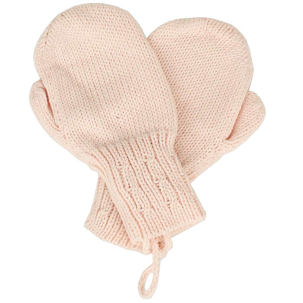 Solid Mittens in Pink by Bella Bliss - Country Club Prep