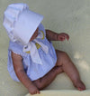 Worth Ave Bonnet in White by The Beaufort Bonnet Company - Country Club Prep