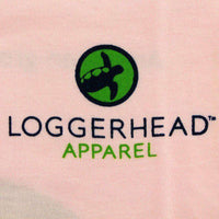 Youth Circle Logo Tee in Pastel Pink by Loggerhead Apparel - Country Club Prep