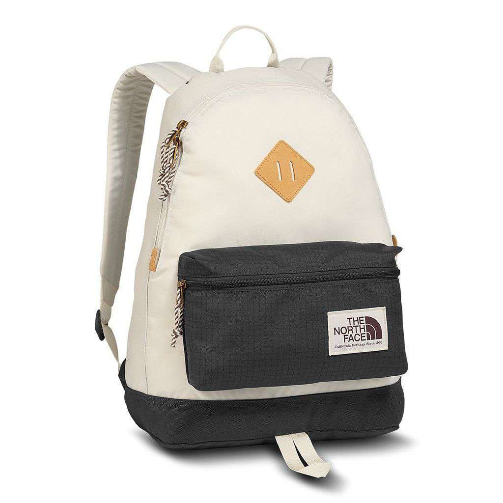 Berkeley Backpack in Asphalt Grey and Vintage White by The North Face - Country Club Prep