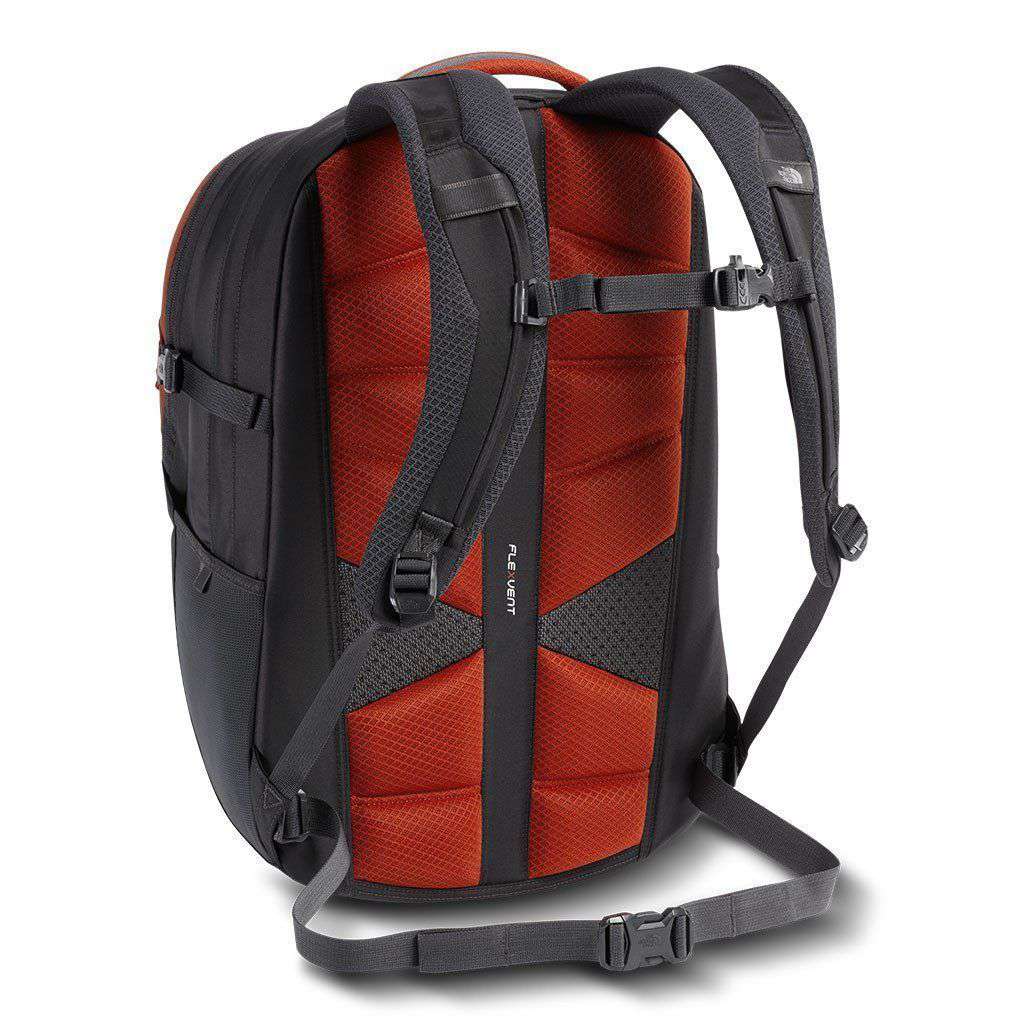 north face borealis backpack red The North Face Borealis Backpack in Ketchup Red and Asphalt Grey – Country Club Prep