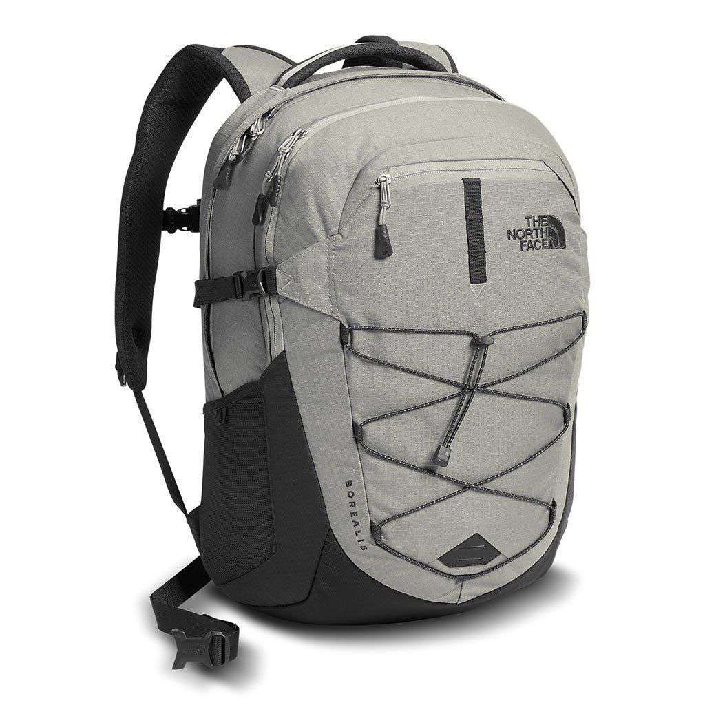 Borealis Backpack in Limestone and Asphalt Grey by The North Face - Country Club Prep