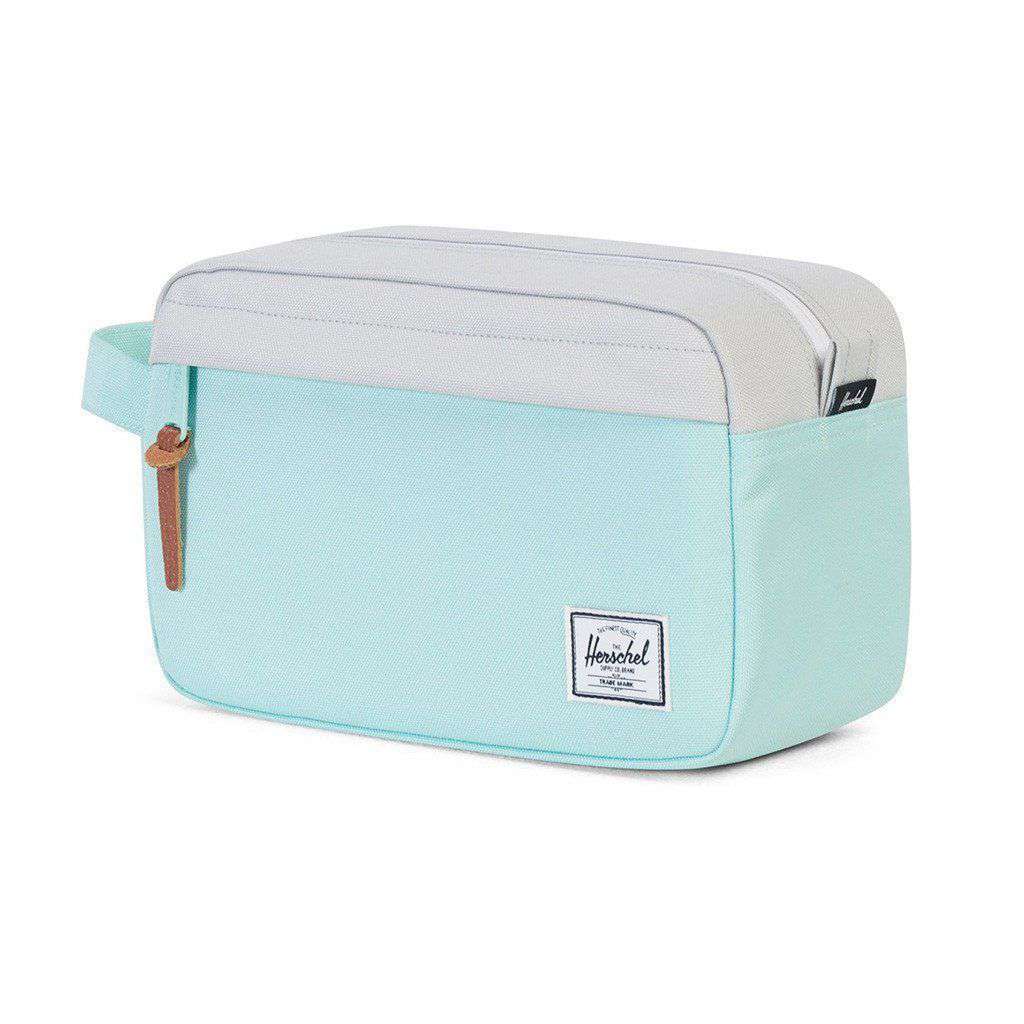 Herschel Supply Chapter Travel Kit in Blue Tine and Glacier