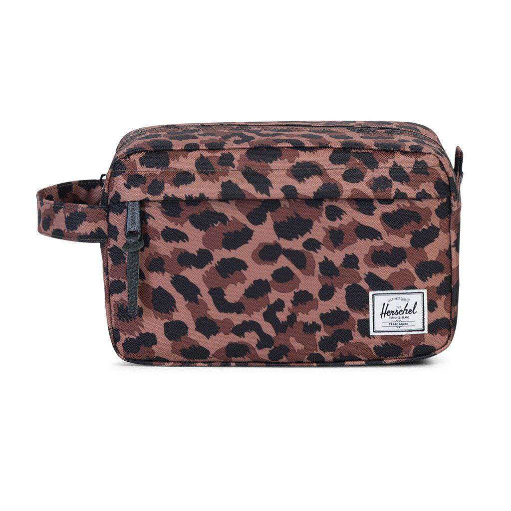 Chapter Travel Kit in Leopard by Herschel Supply Co. - Country Club Prep