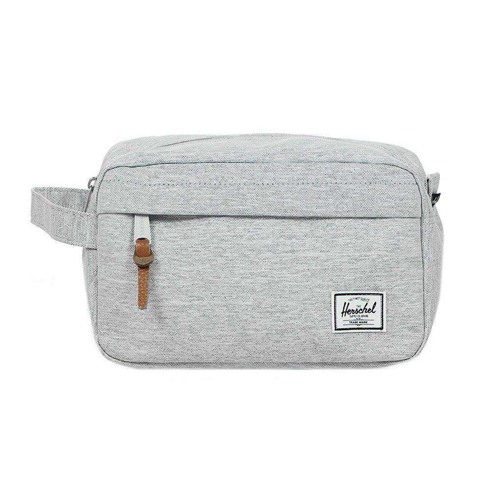 Chapter Travel Kit in Light Grey Crosshatch by Herschel Supply Co. - Country Club Prep