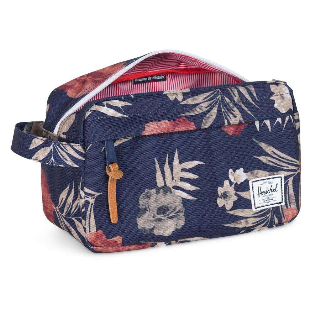 Chapter Travel Kit in Peacoat Floria by Herschel Supply Co. Multi