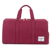 Cotton Canvas Novel Duffle in Windsor Wine by Herschel Supply Co. - Country Club Prep