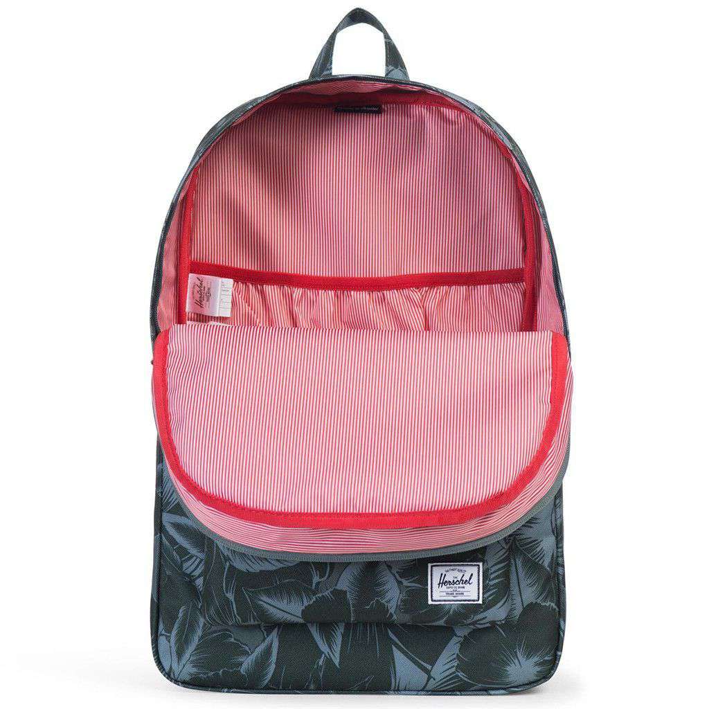 Heritage Backpack in Jungle Floral Green by Herschel Supply Co. - Country Club Prep