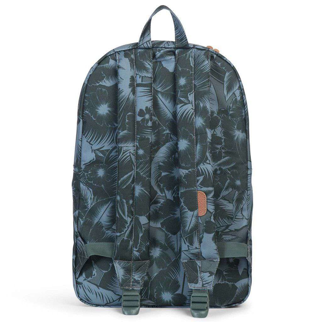 herschel backpack heritage green Heritage Backpack in Jungle Floral Green by Herschel Supply Co. Green