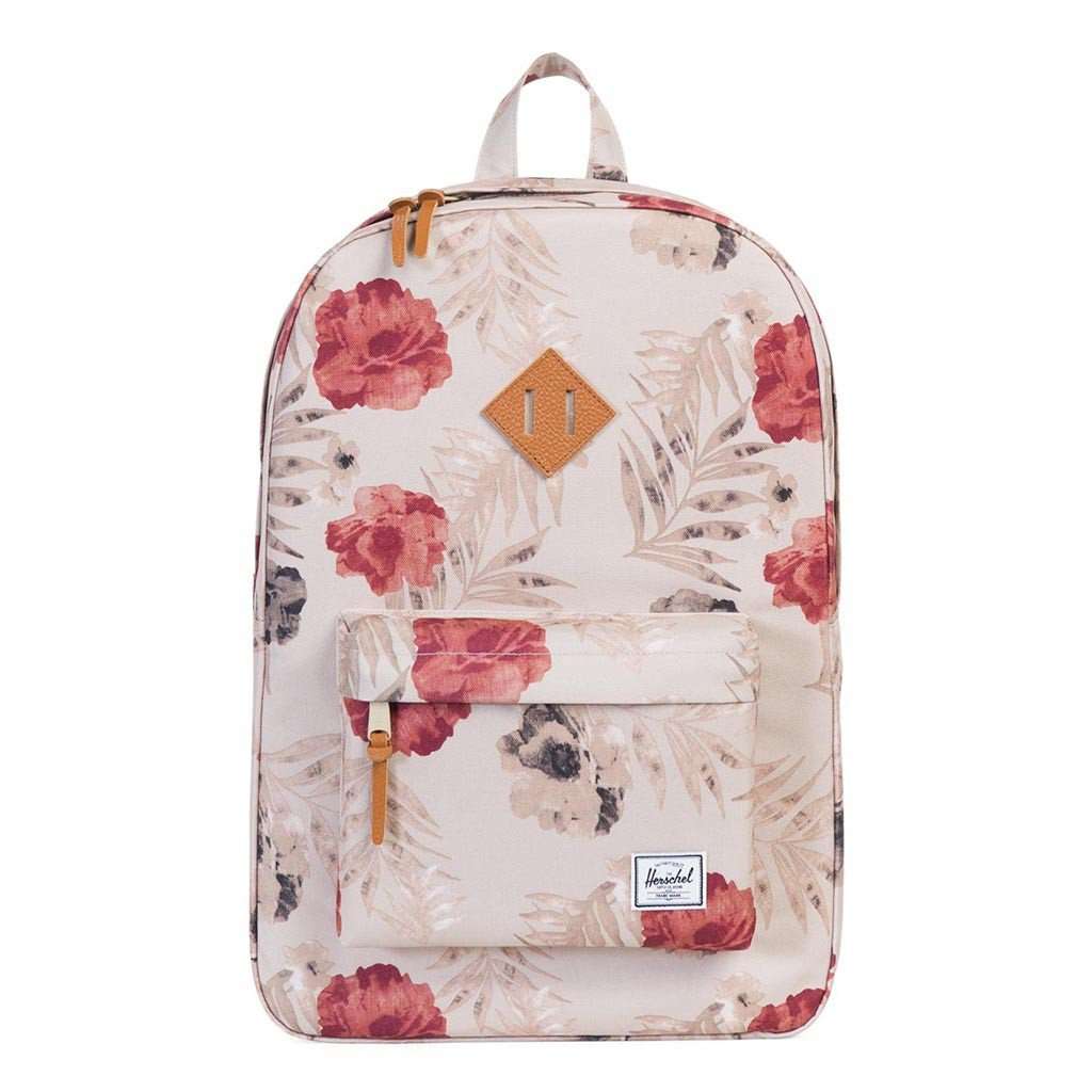 Herschel Supply Co. Heritage Backpack in Pelican Floria Country Club Prep