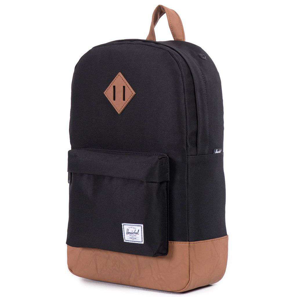 Heritage Mid Volume Backpack in Black by Herschel Supply Co. - Country Club Prep