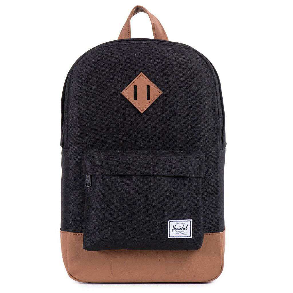 Heritage Mid Volume Backpack in Black by Herschel Supply Co. - Country Club Prep