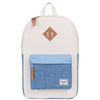 Heritage Mid Volume Backpack in Chambray Crosshatch by Herschel Supply Co. - Country Club Prep