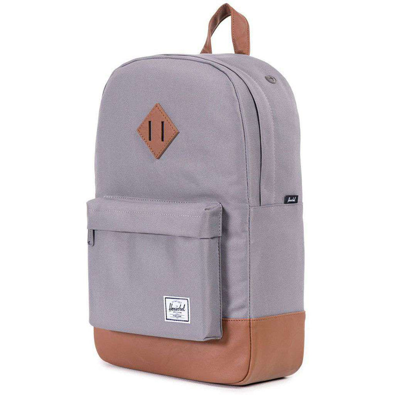 Heritage Mid Volume Backpack in Grey by Herschel Supply Co. - Country Club Prep