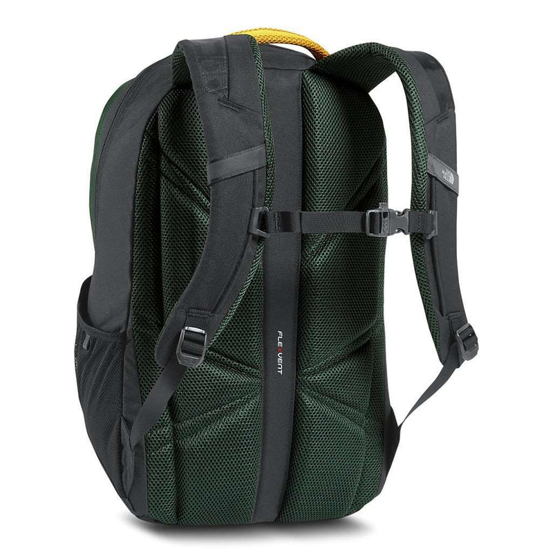 Jester Backpack in Darkest Spruce Emboss by The North Face - Country Club Prep