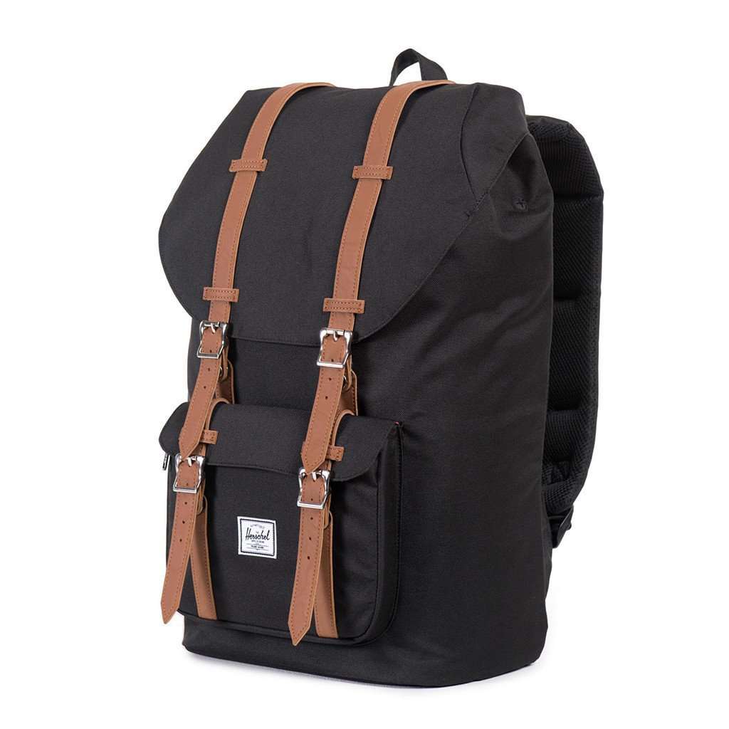 Little America Backpack in Black by Herschel Supply Co. - Country Club Prep