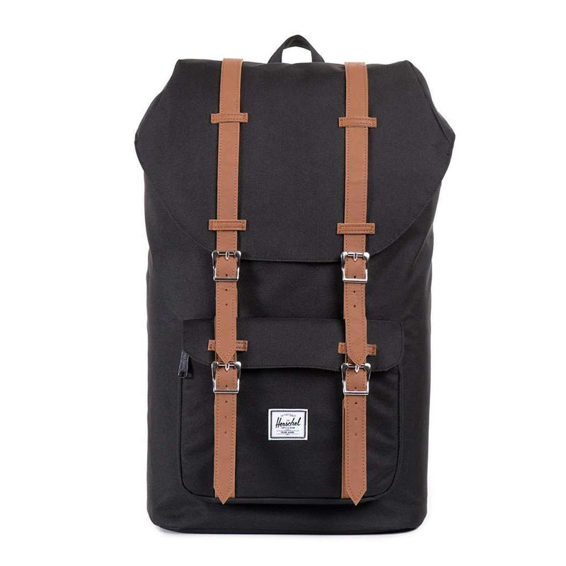 Little America Backpack in Black by Herschel Supply Co. - Country Club Prep