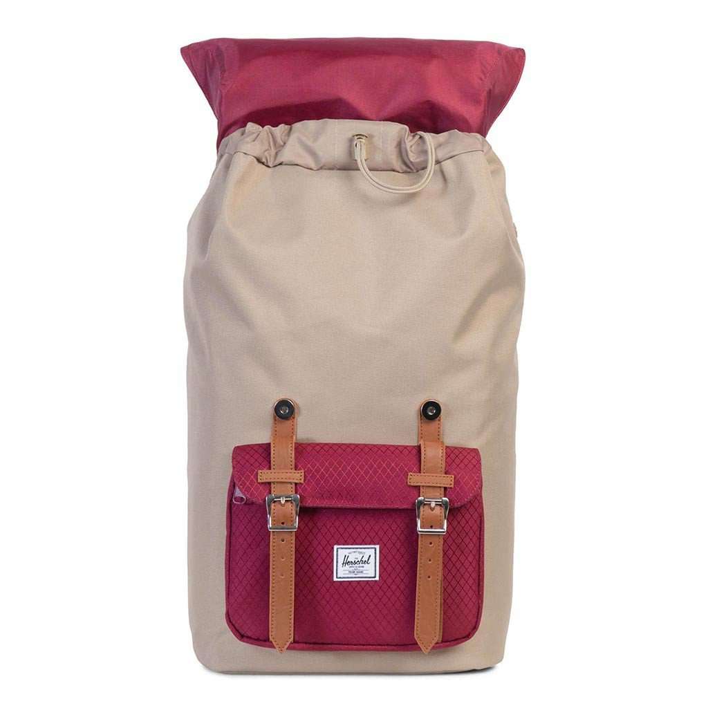 herschel backpack red wine Little America Backpack in Brindle and Windsor Wine by Herschel Supply Co.  Multi