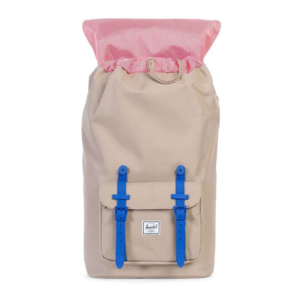 Little America Backpack in Brindle with Cobalt Rubber by Herschel Supply Co