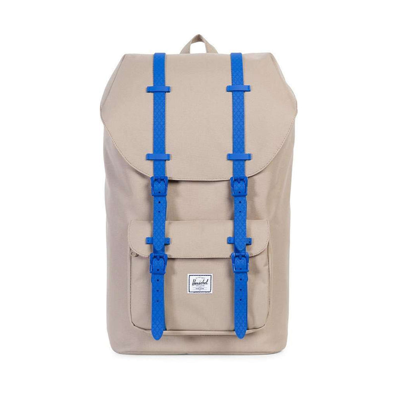 herschel backpack cobalt Herschel Supply Co. Little America Backpack in Brindle with Cobalt Rubber – Country Club Prep