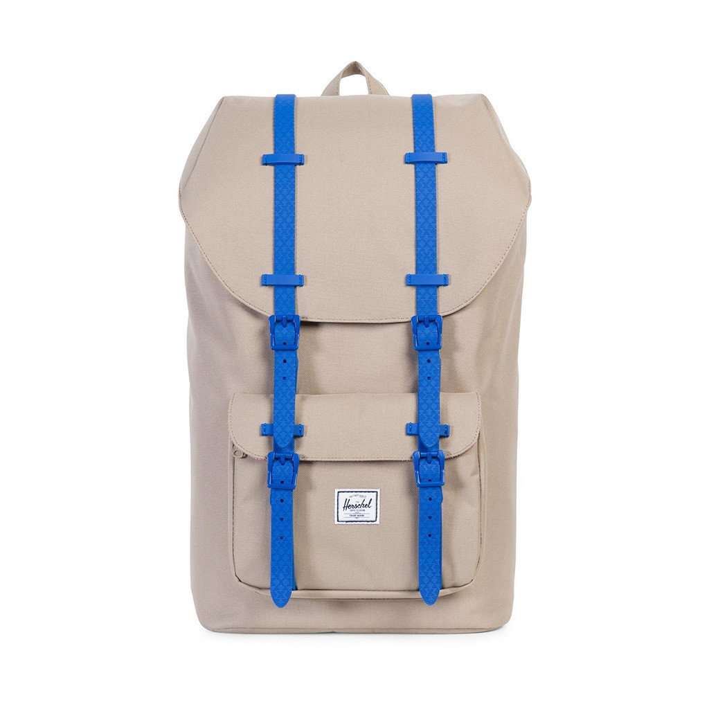 cheap herschel little america backpack Herschel Supply Co. Little America Backpack in Brindle with Cobalt Rubber –  Country Club Prep
