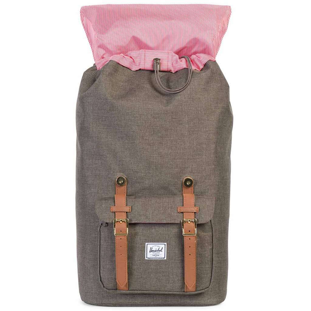 herschel backpack canteen crosshatch Little America Backpack in Canteen Crosshatch by Herschel Supply Co
