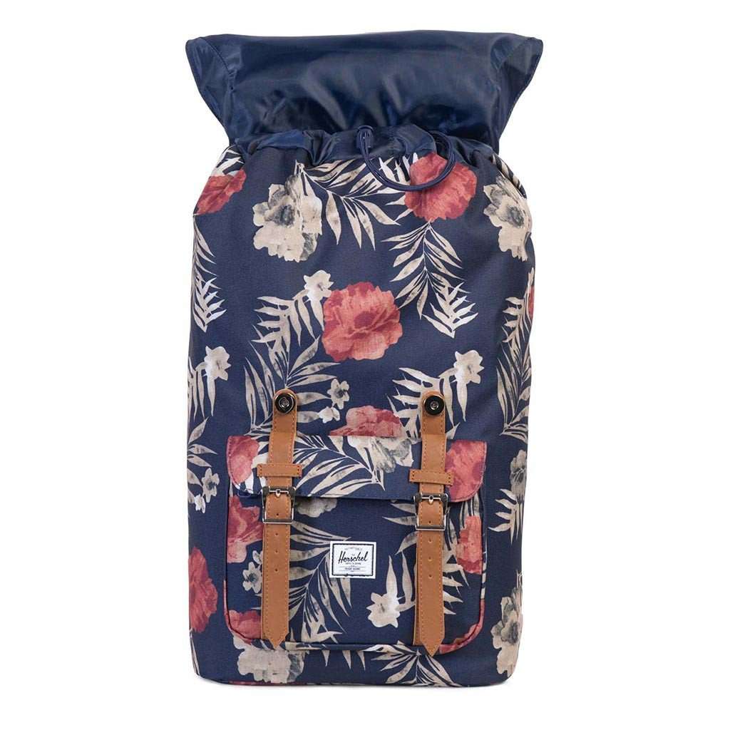 Little America Backpack in Peacoat Floria by Herschel Supply Co. - Country Club Prep