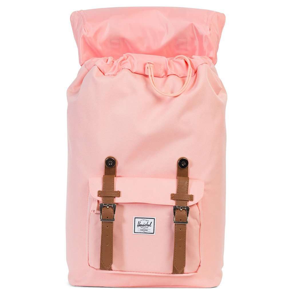 Herschel Supply Co. Little America Mid Volume Backpack in Apricot Blush – Country Club Prep