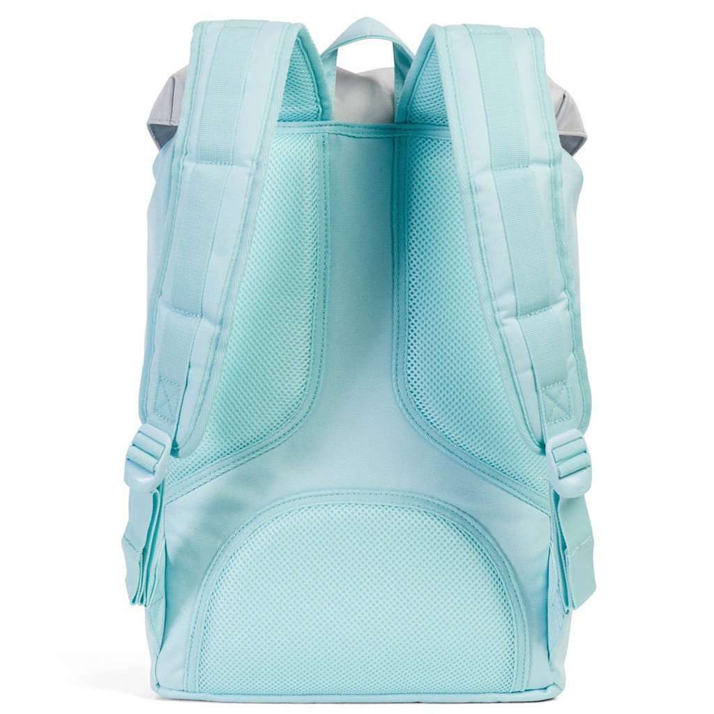 Little America Mid Volume Backpack in Blue Tint and Glacier Grey by Herschel Supply Co. - Country Club Prep