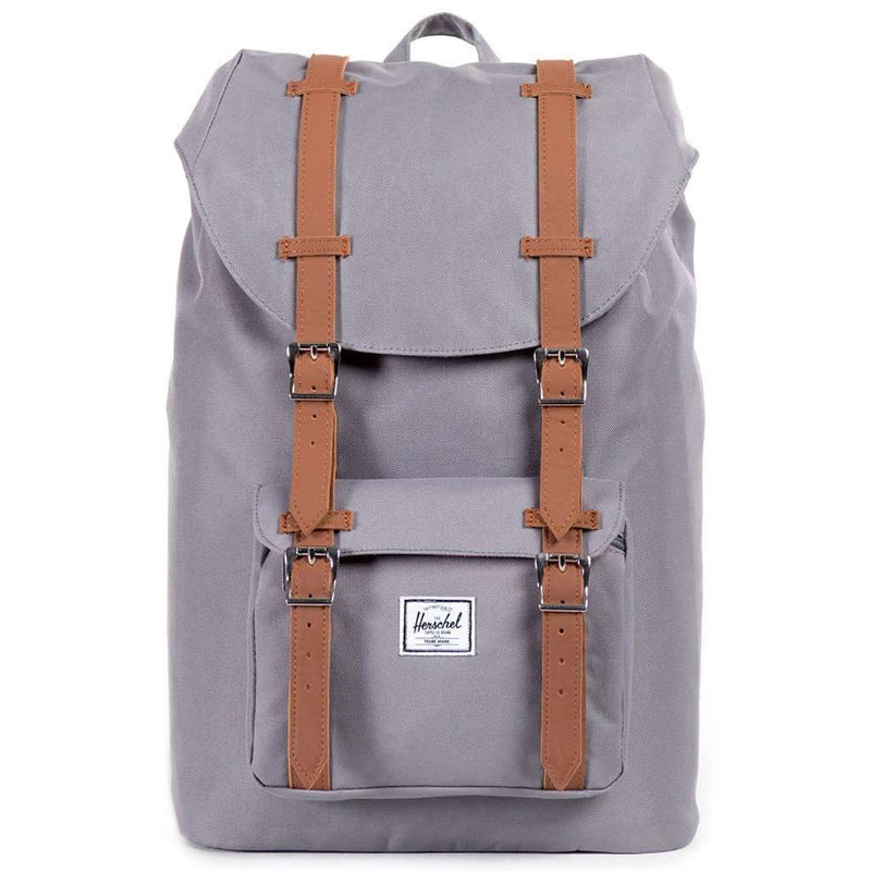 Little America Mid Volume Backpack in Grey by Herschel Supply Co. - Country Club Prep