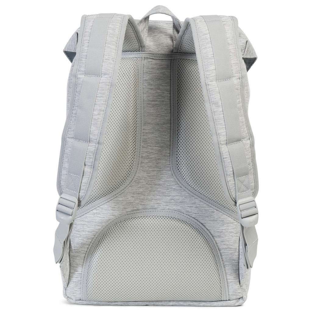 Little America Mid Volume Backpack in Light Grey Crosshatch by Herschel Supply Co. - Country Club Prep