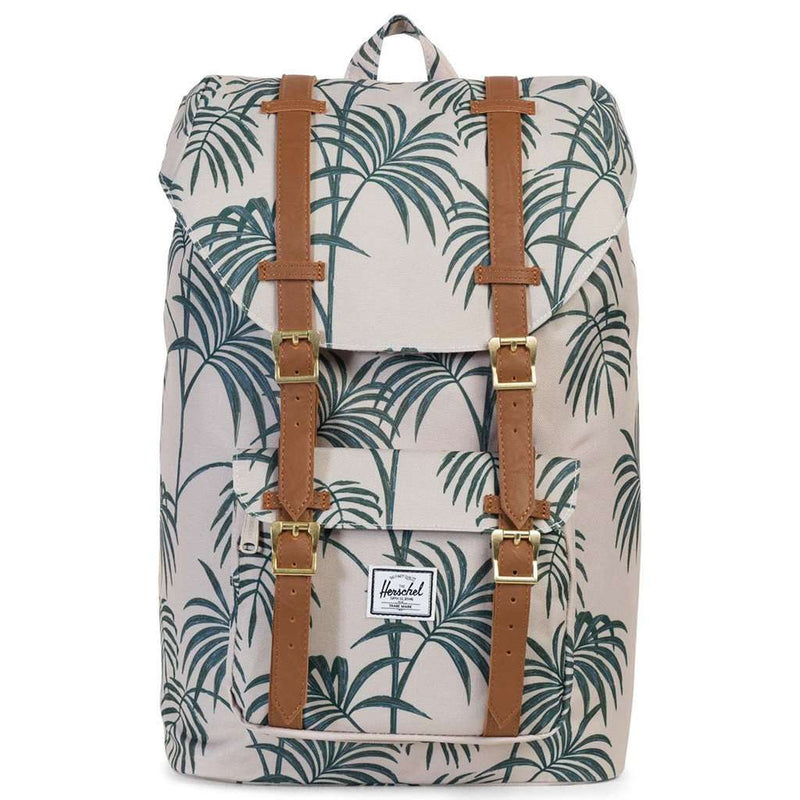 herschel backpack palm Little America Mid Volume Backpack in Pelican Palm by Herschel Supply Co