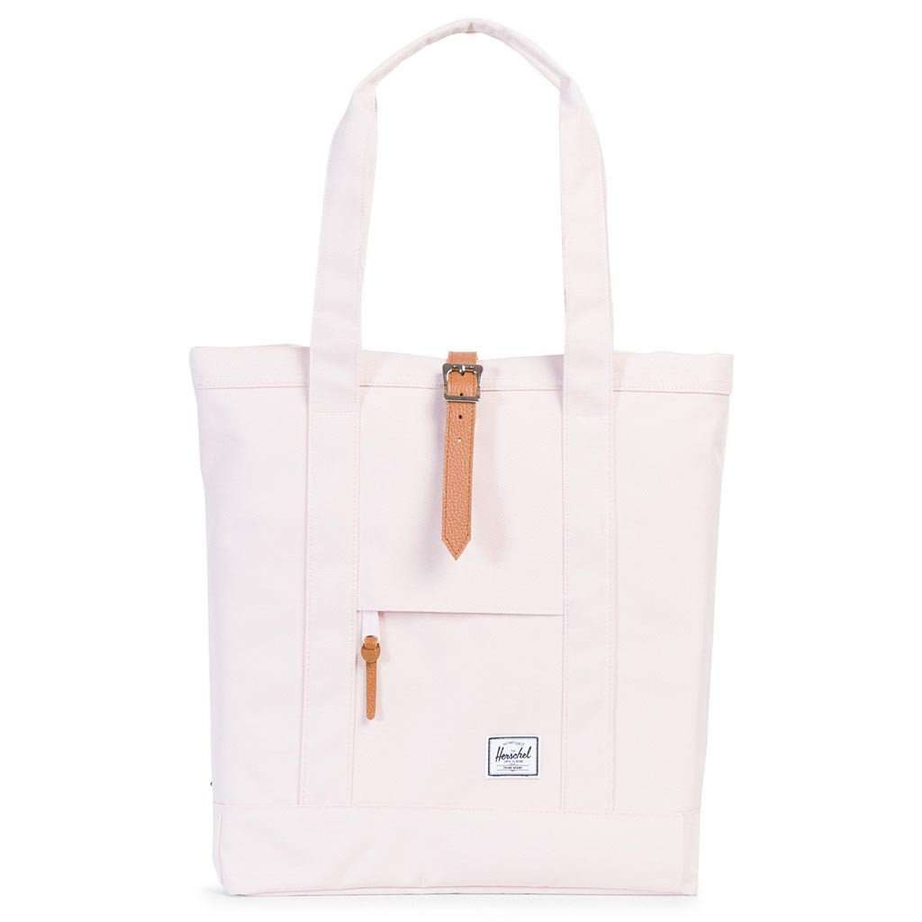 Market Tote in Cloud Pink by Herschel Supply Co. - Country Club Prep