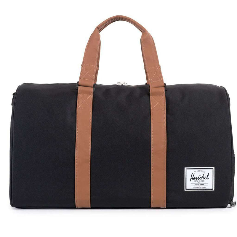 Novel Duffle Bag in Black by Herschel Supply Co. - Country Club Prep