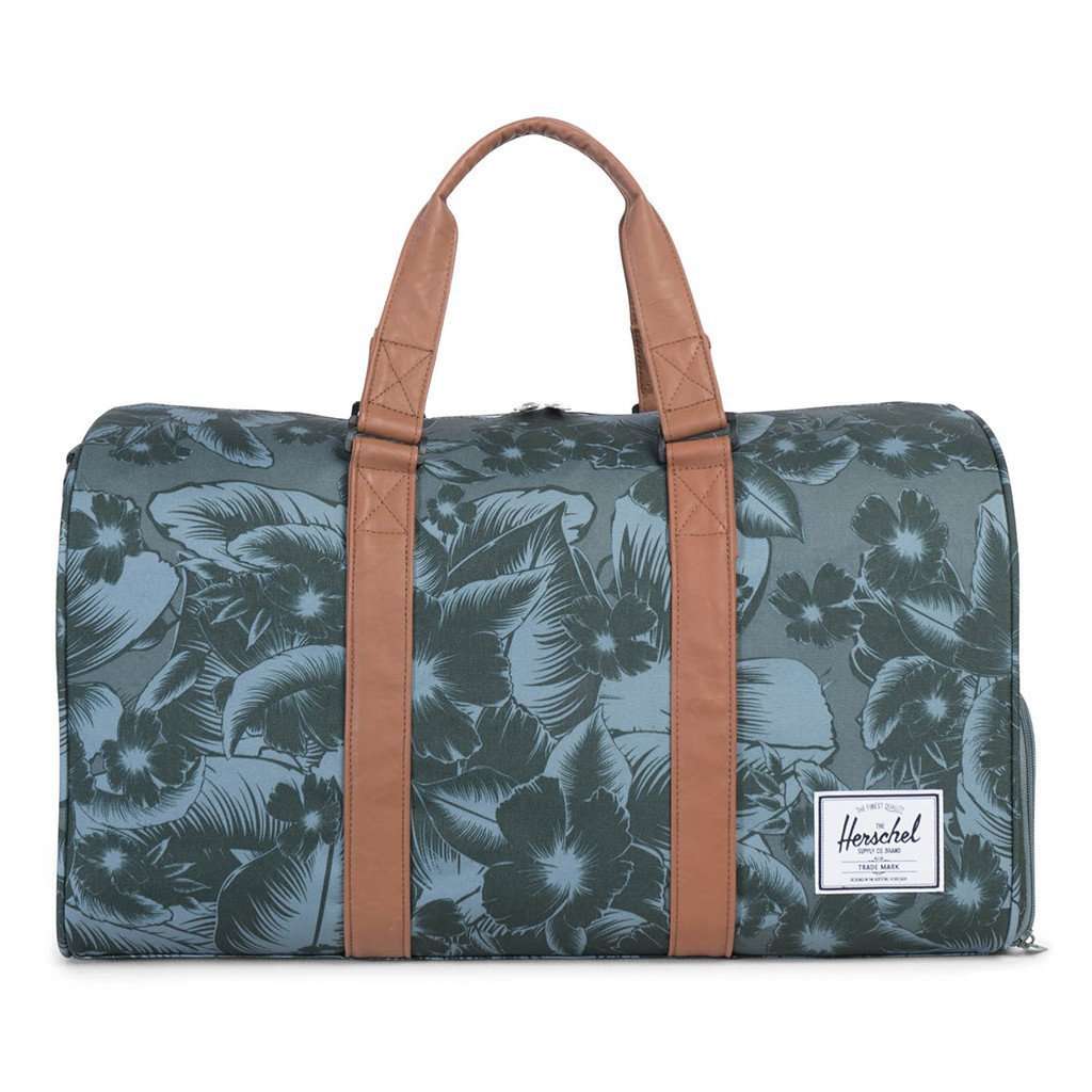 Novel Duffle Bag in Jungle Green by Herschel Supply Co. - Country Club Prep