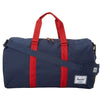 Novel Duffle Bag in Navy and Red with Woodland Camo by Herschel Supply Co. - Country Club Prep