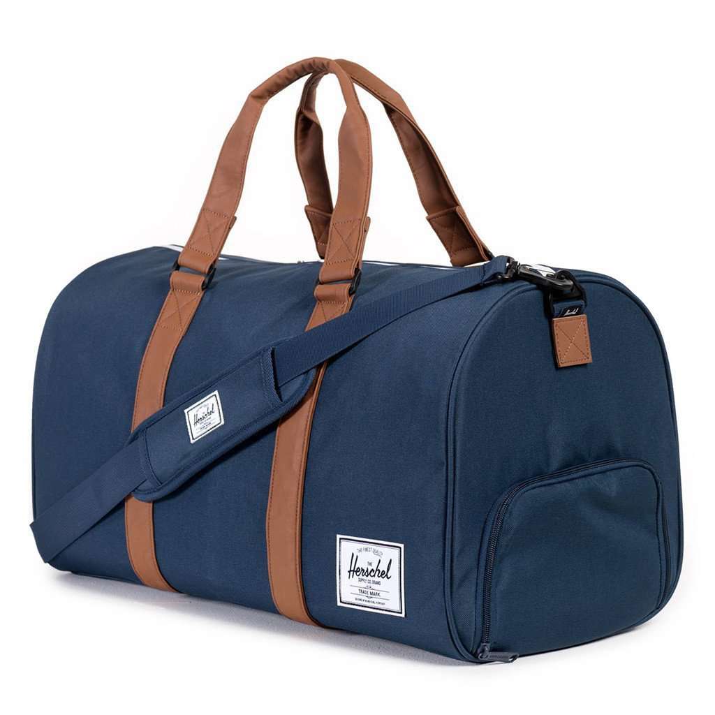 Novel Duffle Bag in Navy by Herschel Supply Co. - Country Club Prep