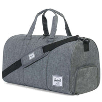 Novel Duffle Bag in Raven Crosshatch by Herschel Supply Co. - Country Club Prep
