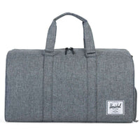 Novel Duffle Bag in Raven Crosshatch by Herschel Supply Co. - Country Club Prep